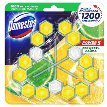 Блок для очищения унитаза «Свежесть Лайма»