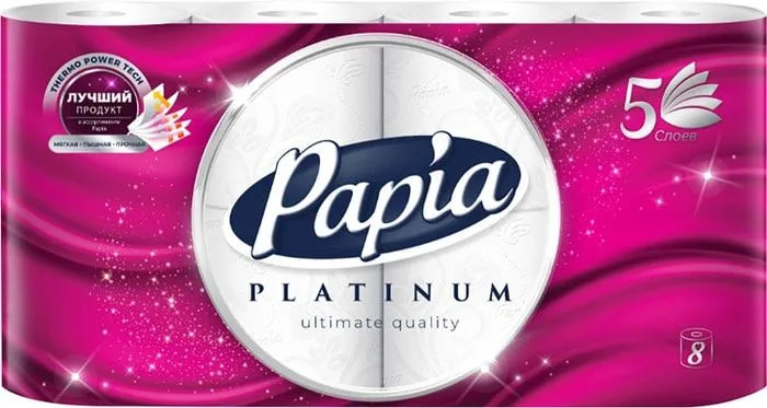 Туалетная бумага «Platinum» | Papia
