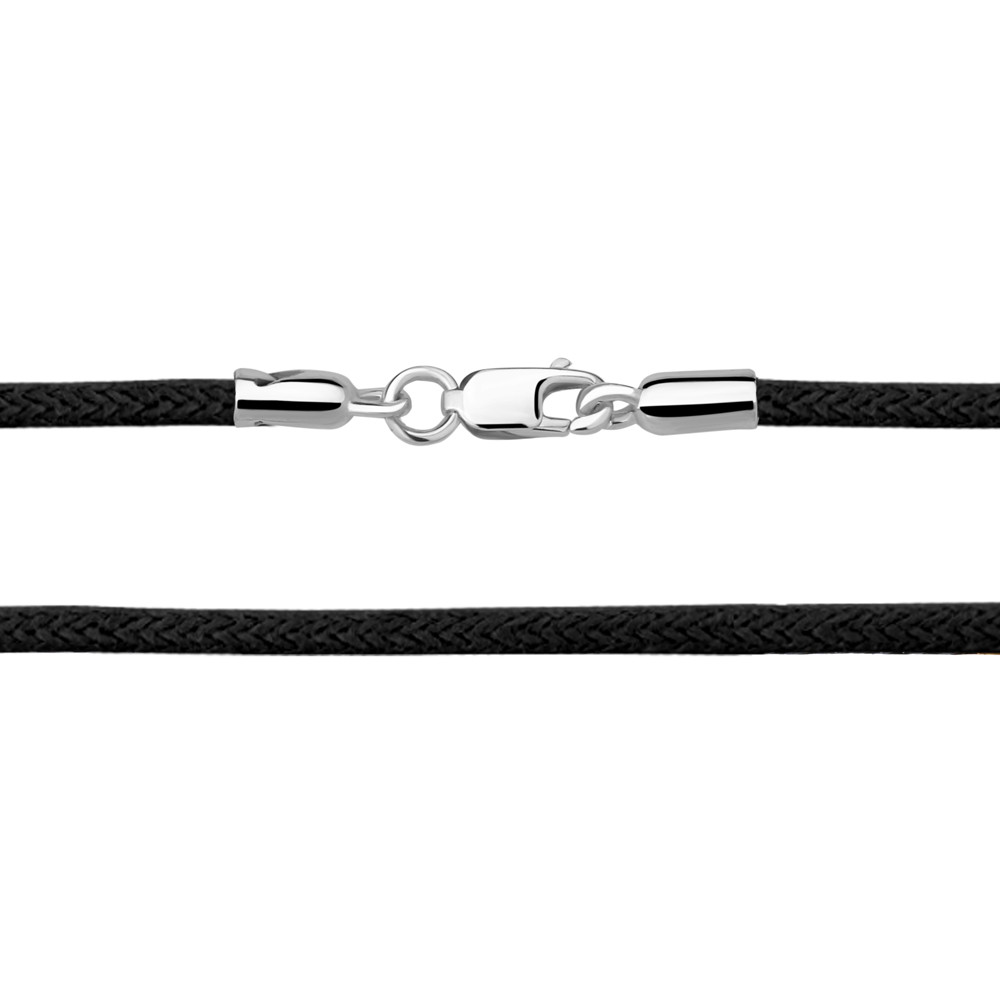 Шнурок-колье хлопчатобумажный | Aquamarine