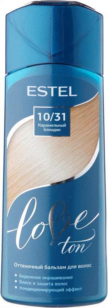 Бальзам оттеночный для волос, оттенок 10/31 карамельный блондин | Love ton | Estel