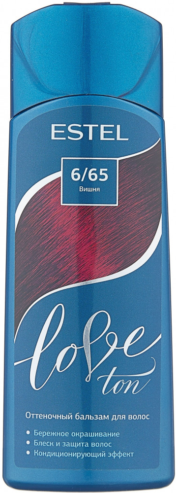 Бальзам оттеночный для волос, оттенок 6/65 вишня | Love ton | Estel