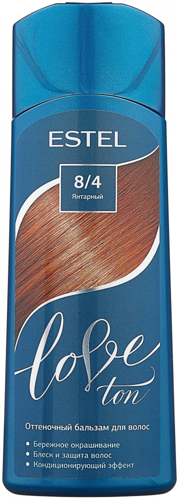 Бальзам оттеночный для волос, оттенок 8/4 янтарный | Love ton | Estel