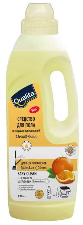Средство для мытья пола «Winter citrus» | Qualita