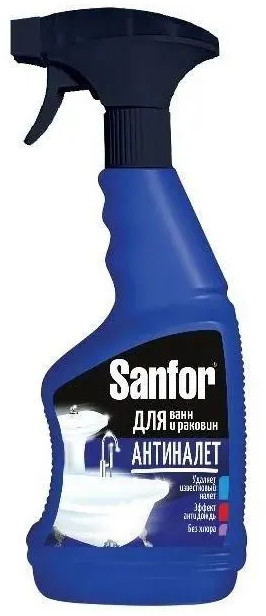 Спрей для ванной комнаты «Антиналет» | Sanfor