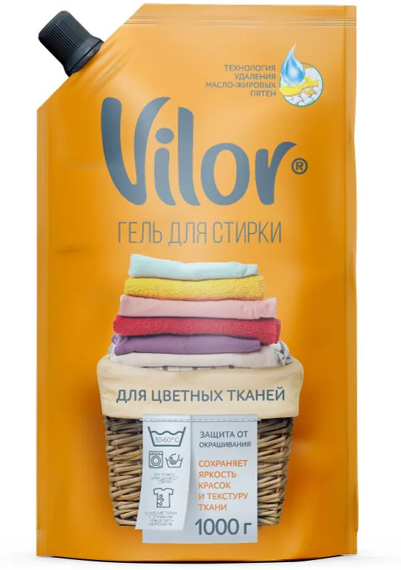 Гель для стирки цветного белья | Vilor