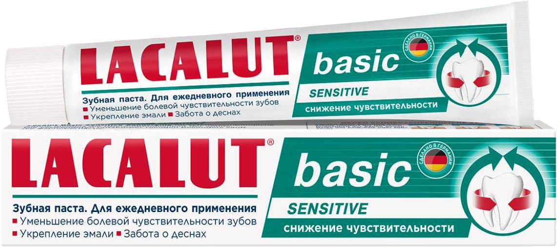 Зубная паста «Basic sensitive» | Lacalut