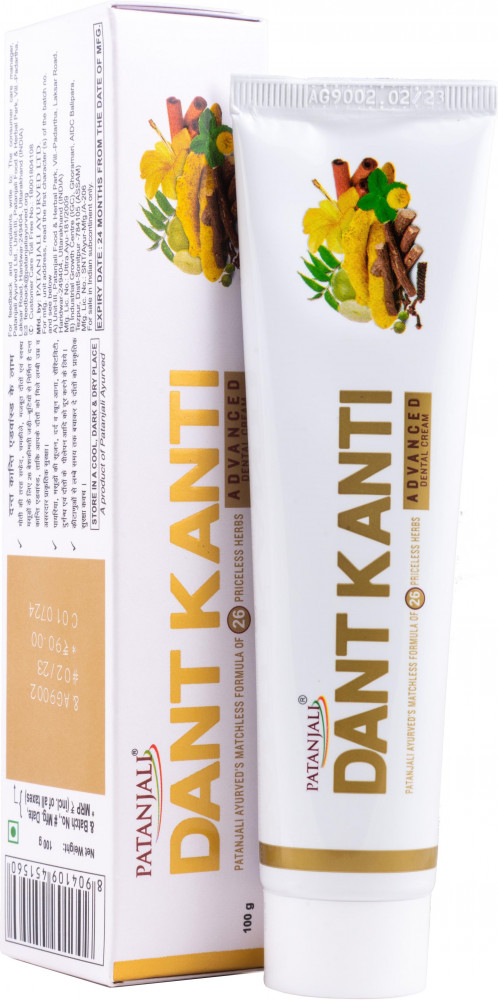 Зубная паста аюрведическая «Dant Kanti Advanced» | Patanjali