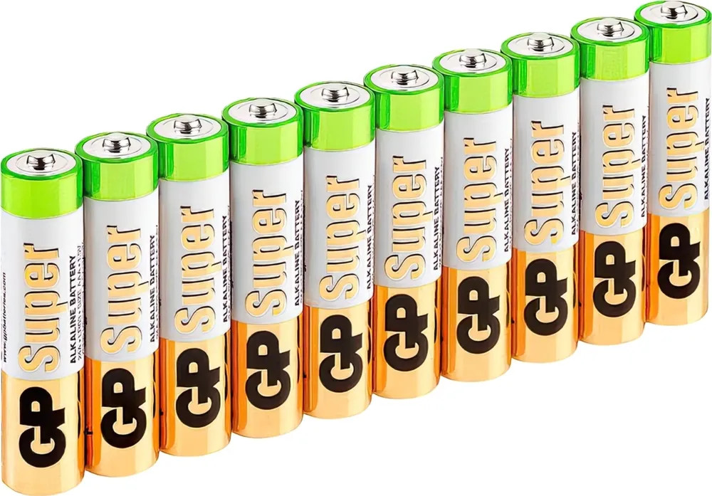 Набор батареек алкалиновых АА | Super | GP