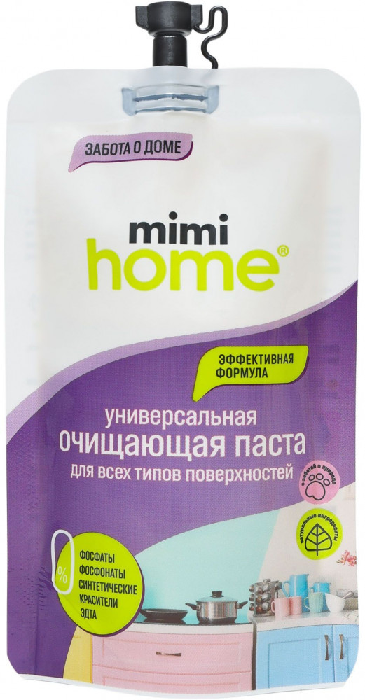 Паста чистящая универсальная для всех видов поверхностей | Mimi home | Cafe mimi