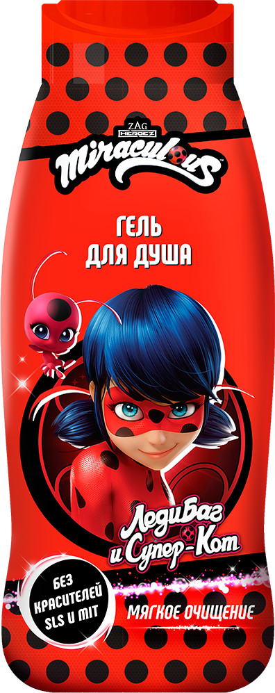 Гель для душа детский «Леди Баг» | Леди Баг и Супер Кот | Miraculous
