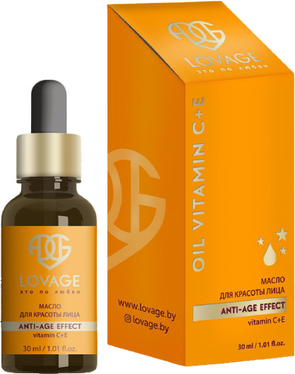 Масло для красоты лица «Vitamin C + Е»