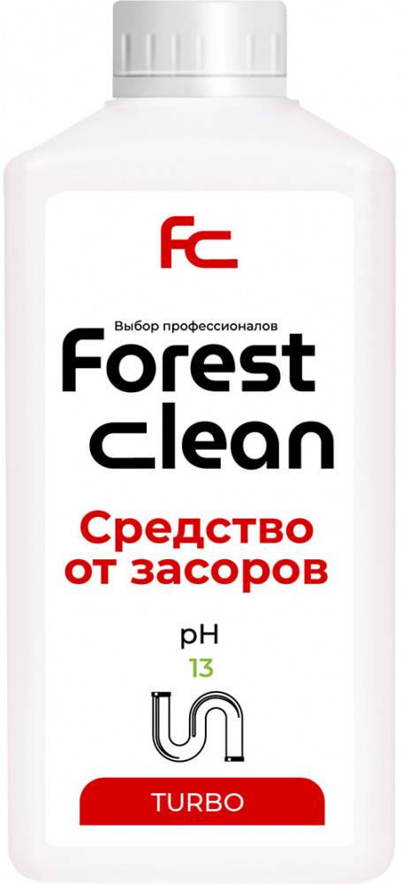 Средство от засоров «Turbo» | Forest clean