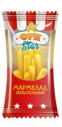 Мармелад жевательный «Картофель фри»