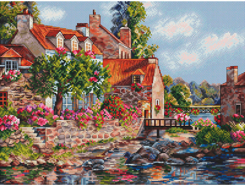 Набор для вышивания «Франция. Бретань» | Белоснежка