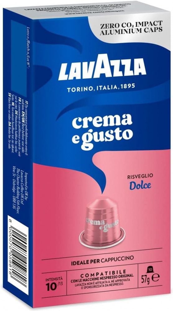 Кофе в капсулах «Crema e Gusto Dolce» | Lavazza (Лавацца)