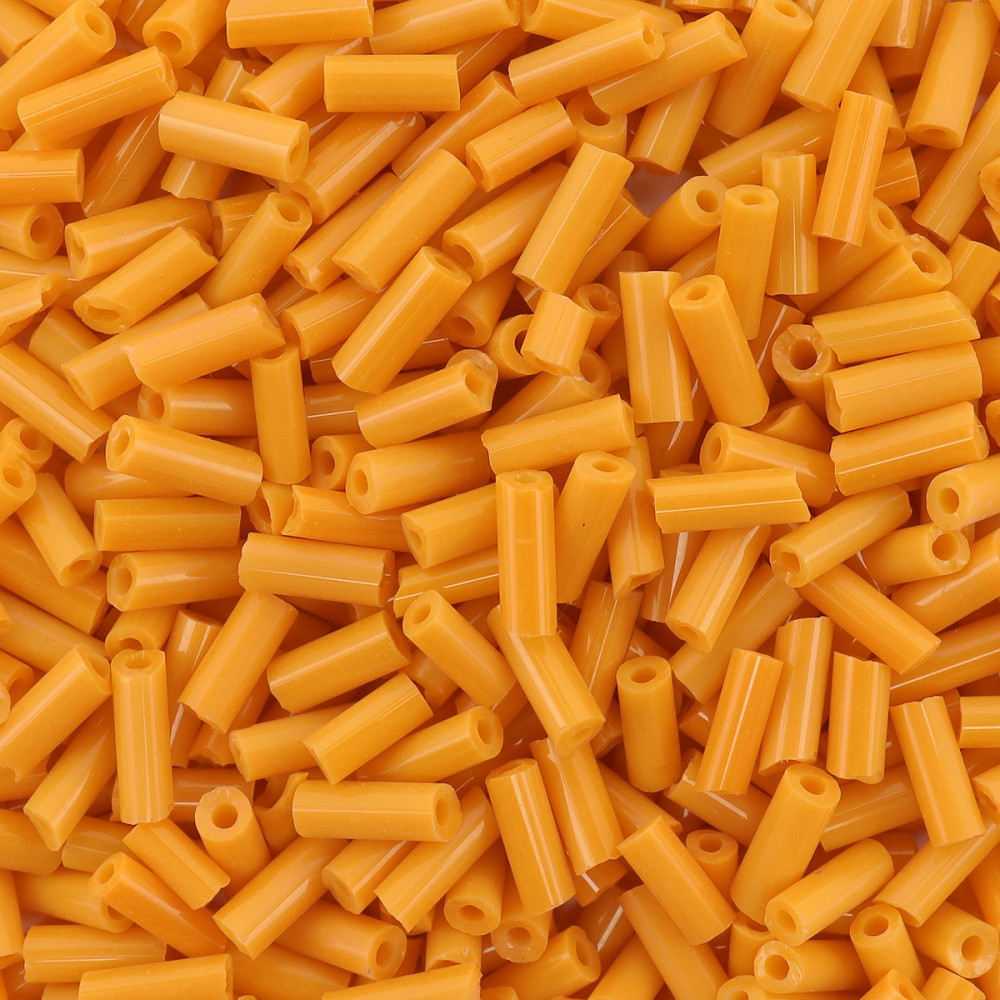 Стеклярус непрозрачный, цвет 50 оранжевый | Astra&Craft