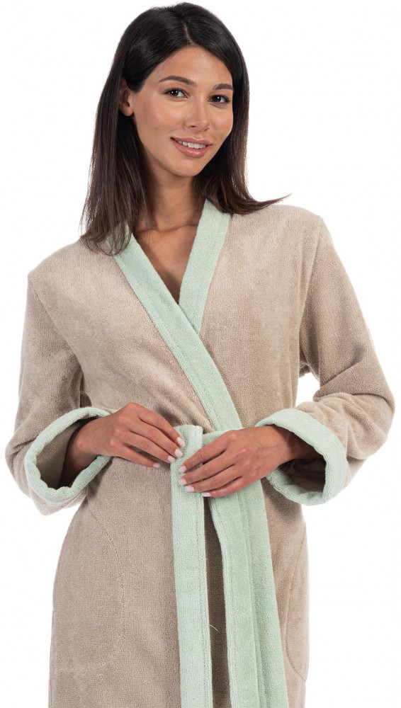Халат женский «Pastello» | Bordo di gigli | Cleanelly Perfetto