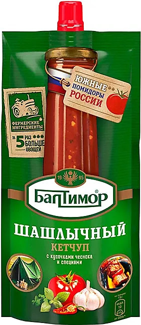 Кетчуп с кусочками чеснока «Шашлычный» | Балтимор
