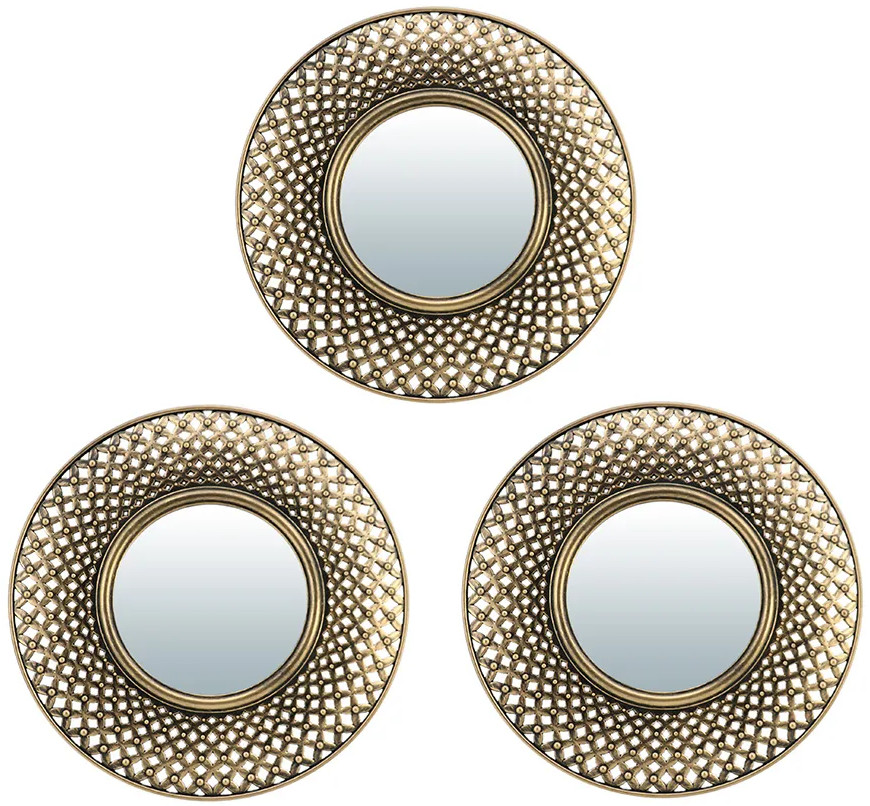 Комплект зеркал декоративных «Булонь» | QWERTY