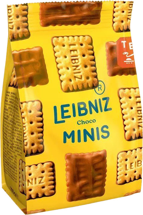 Печенье-мини сливочное с молочным шоколадом «Minis Choco» | Leibniz