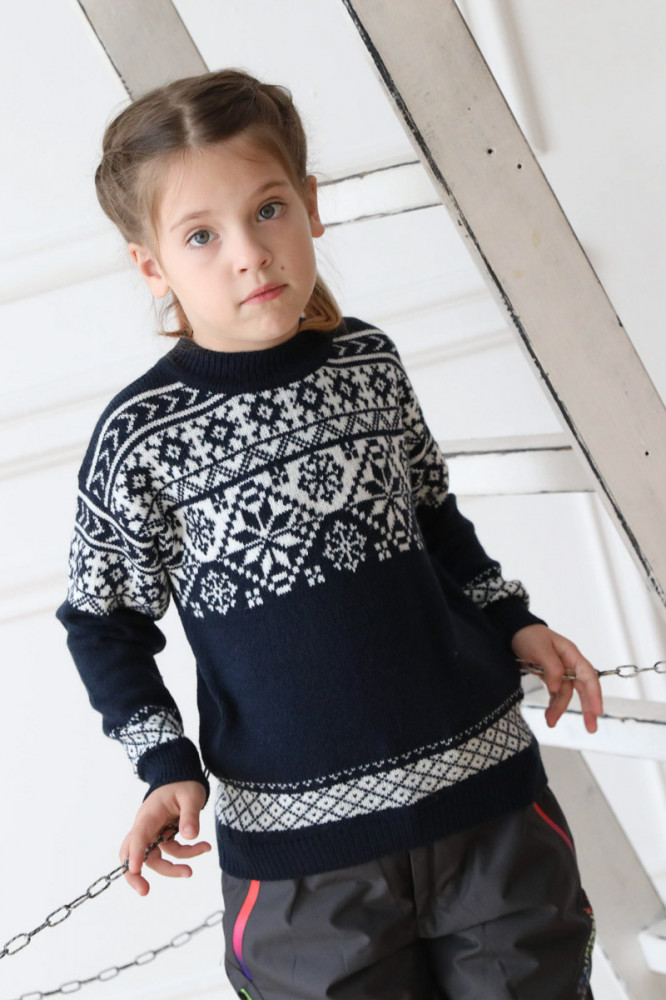 Джемпер для девочек | Wisell