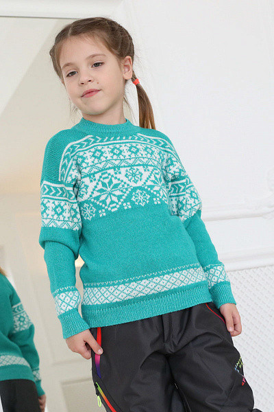 Джемпер для девочек | Wisell