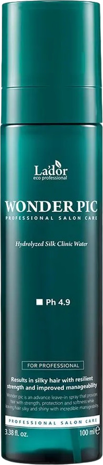Мист для укрепления и защиты волос слабощелочной «Wonder Pic Clinic Water» | La’dor