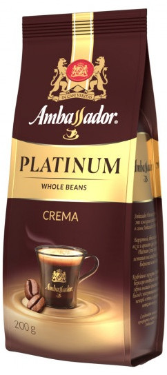 Кофе в зернах «Platinum Crema» | Ambassador