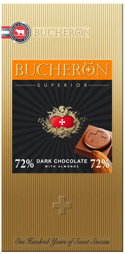 Шоколад горький с миндалем «Superior» | Superior | Bucheron