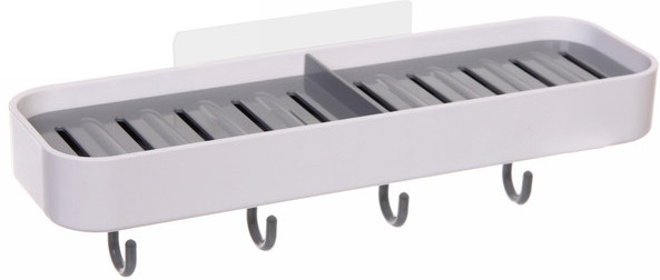 Мыльница двойная с липким слоем | J&S Home | Sanitary ware's window