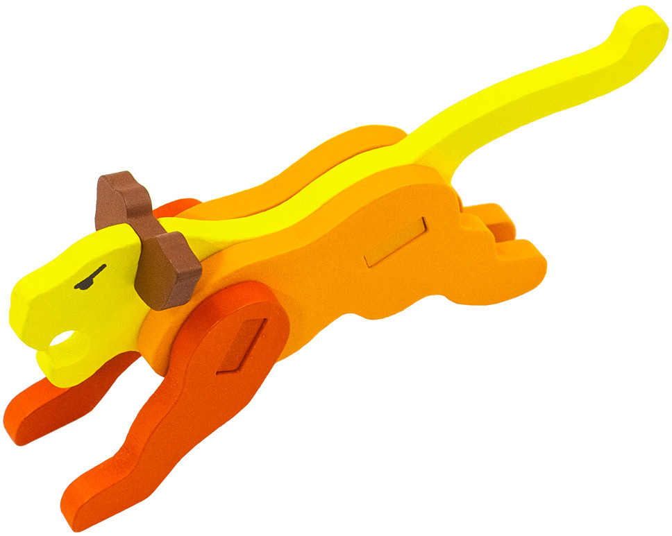 Пазл 3D для малышей «Львица» | Alatoys