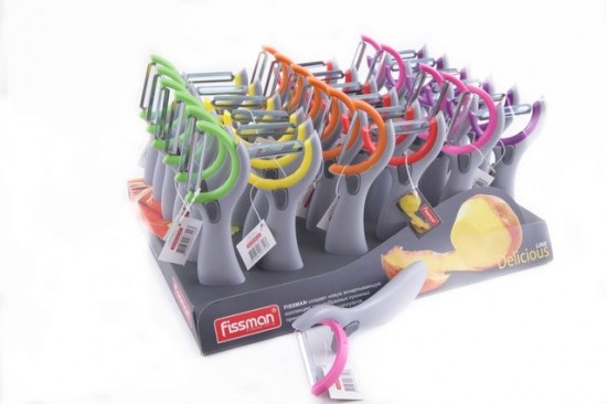 Нож для чистки овощей двойной | Fissman