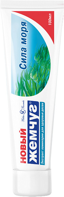 Зубная паста «Сила моря» | Новый Жемчуг