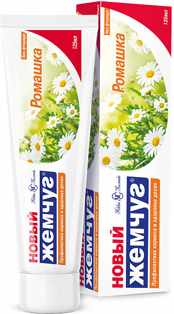 Зубная паста «Ромашка» | Новый Жемчуг
