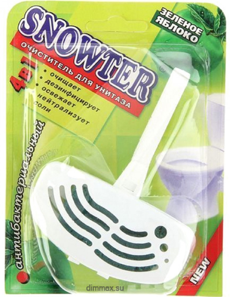 Блок для унитаза подвесной «Зелёное яблоко» | Snowter