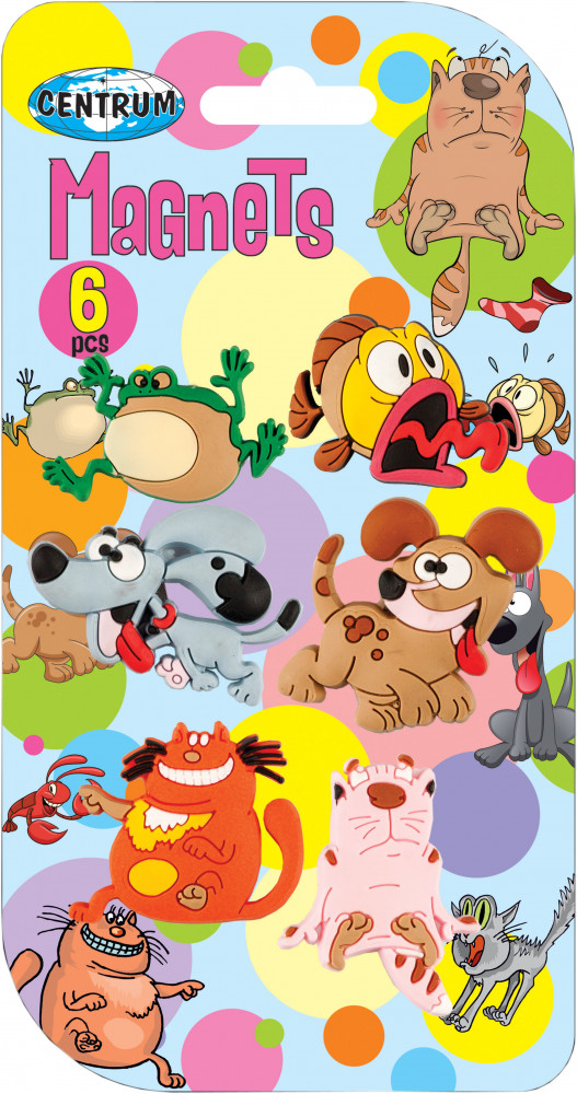 Набор магнитов «Crazy pets» | Centrum