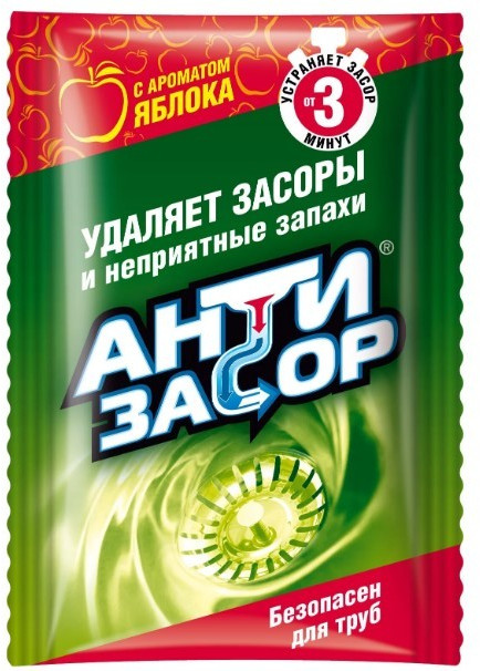 Средство для удаления засоров гранулированное | Антизасор