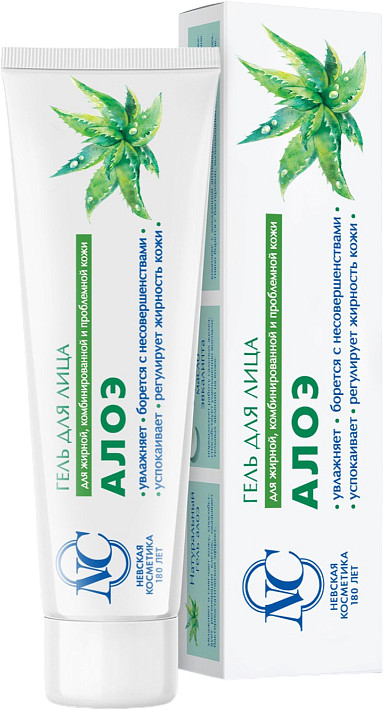 Гель для лица «Алоэ» | Невская Косметика