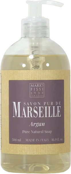 Мыло жидкое с маслом арганы «Argan» | Savon Pur de Marseille | Mario Fissi 1937