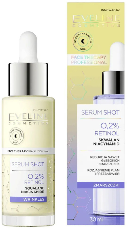 Сыворотка для лица против морщин с ретинолом | Face Therapy | Eveline Cosmetics