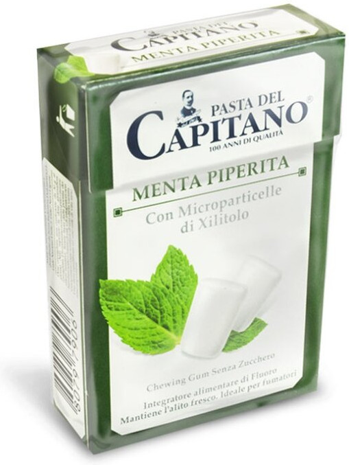 Жевательная резинка со вкусом мяты «Menta Delicata» | Pasta Del Capitano