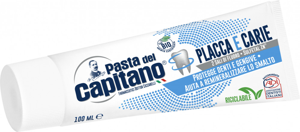 Зубная паста против налета и кариеса «Plaques and Cavities» | Pasta Del Capitano