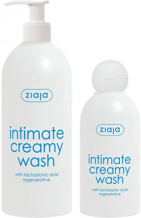 Набор гелей для интимной гигиены с лактобионовой кислотой «Intimate creamy wash» | Ziaja