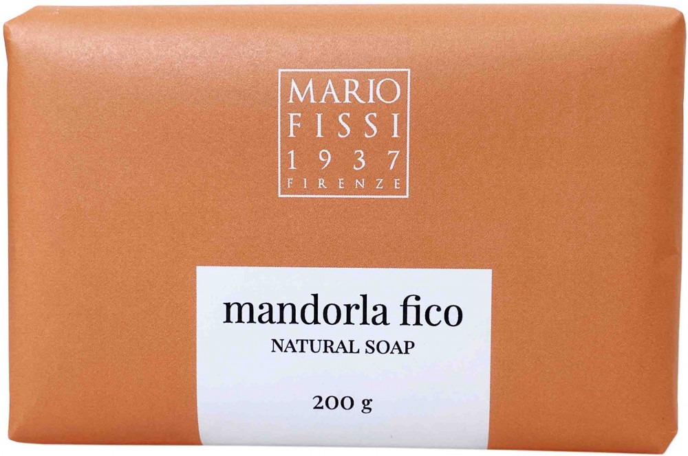 Мыло натуральное с ароматом миндаля и инжира «Mandorla Fico» | Piazza | Mario Fissi 1937