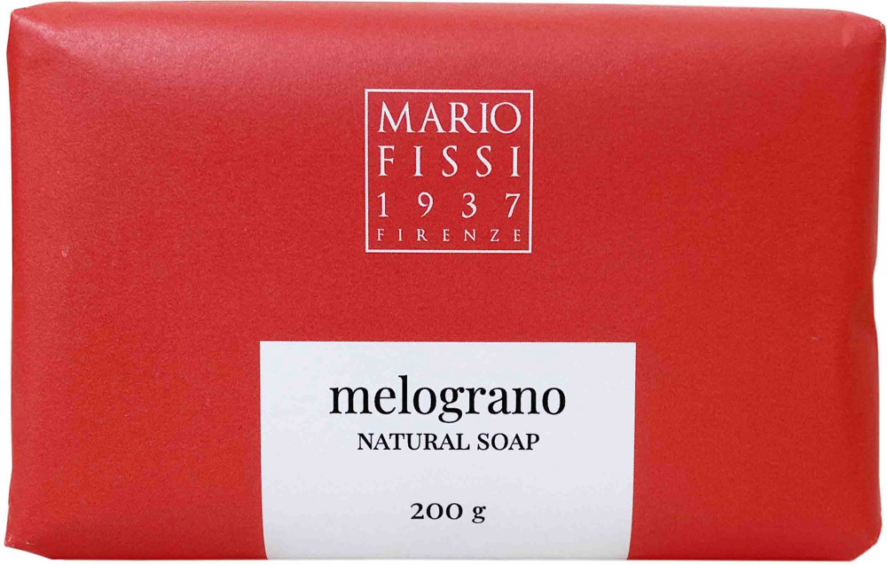 Мыло натуральное с ароматом граната «Melograno» | Piazza | Mario Fissi 1937
