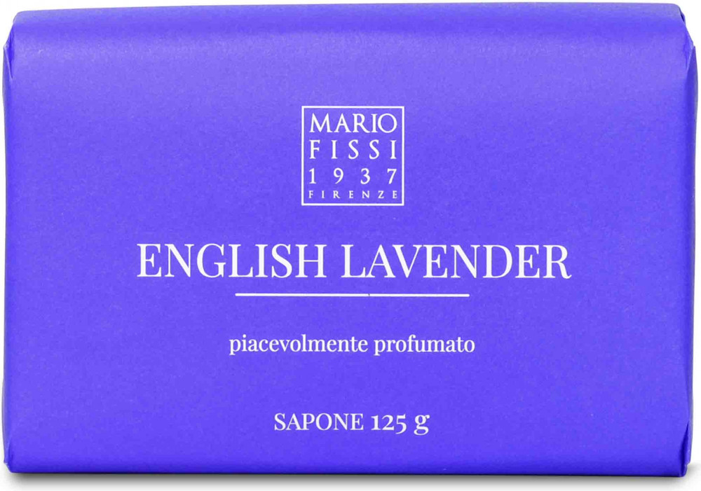 Мыло для рук и тела English Lavender «Английская лаванда» | Английская коллекция | Mario Fissi 1937