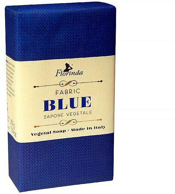 Мыло туалетное «Fabric blue, синий бархат»