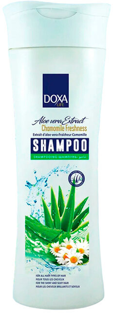 Шампунь для волос с экстрактом алоэ вера и ромашки | Life | Doxa