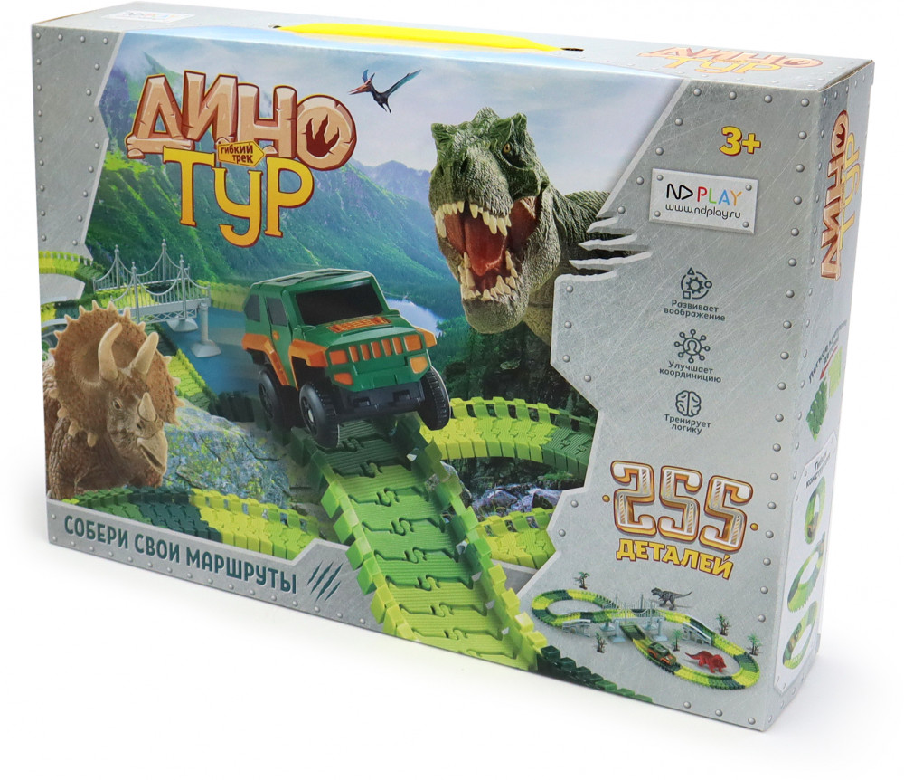 Конструктор «Дино Тур» | Динозавры | ND Play