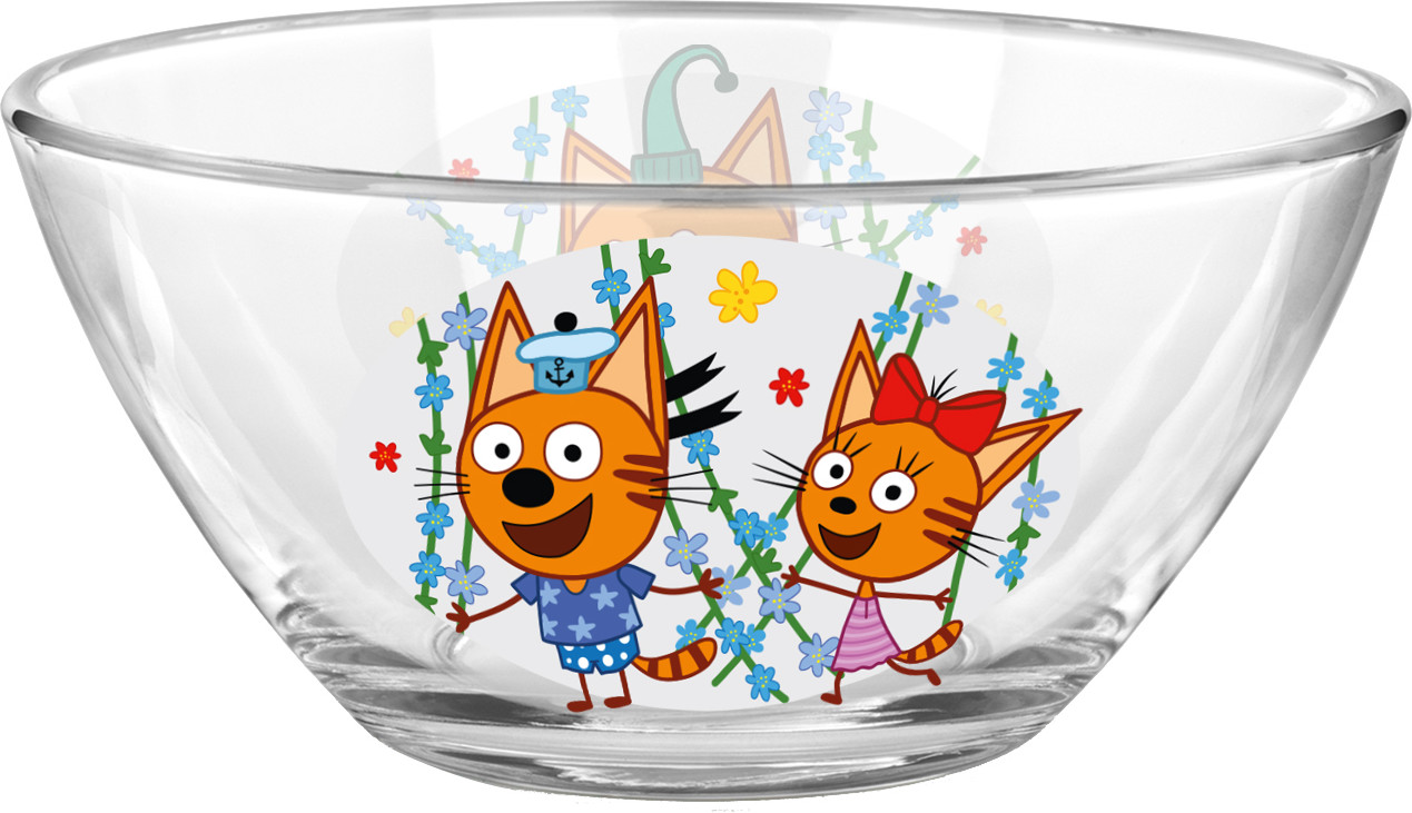 Салатник «Три кота. Цветы» | Три кота | ND Play